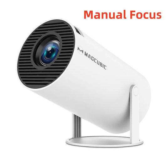 HY300 Pro + Ultra Projector 4K 720P Portable Projector with Wifi 6 BT5.4 Auto Vertical Keystone 5W Speaker 180 Rotation